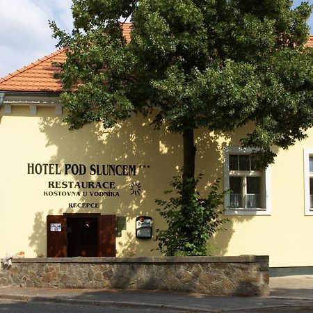 Hotel Pod Sluncem Trebiz Экстерьер фото